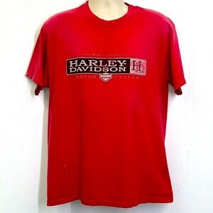 Harley Davidson - Low Country Charlestown South Carolina Faded Out T Shirt Large